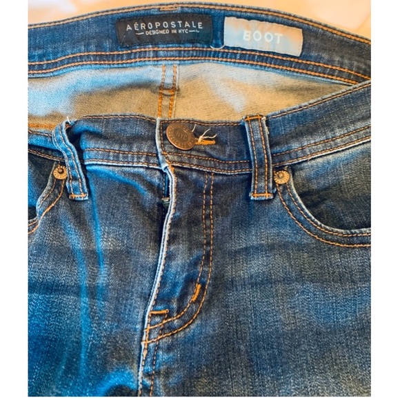 🔥4 for $30 EUC Aeropostale Boot Cut Jeans - Picture 2 of 8